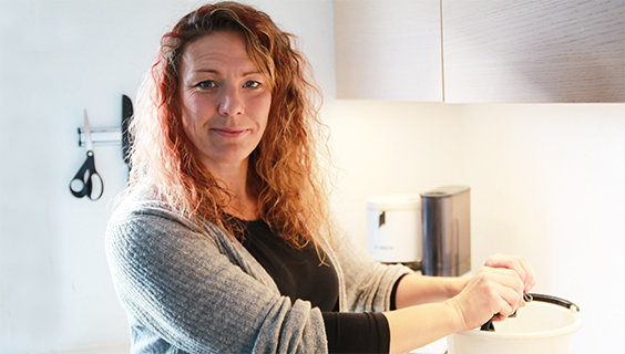Anja Lundgaard - dagplejer i Vesthimmerlands Kommune.